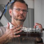 Jason Burleson with Blue Highway at the 2015 Delaware Valley Bluegrass Festival - photo by Frank Baker