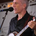 Silvio Ferretti with Red Wine at the 2015 Delaware Valley Bluegrass Festival - photo by Frank Baker