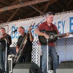 Sierra Hull sitting in with Blue Highway at the 2015 Delaware Valley Bluegrass Festival - photo by Frank Baker