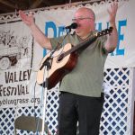 Jim Hurst at the 2015 Delaware Valley Bluegrass Festival - photo by Frank Baker