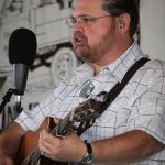 Junior Sisk at the 2015 Delaware Valley Bluegrass Festival - photo by Frank Baker