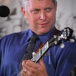 Eric Gibson at the 2015 Delaware Valley Bluegrass Festival - photo by Frank Baker