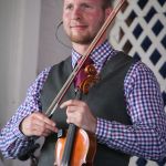 Stephen Burwell with Doyle Lawson & Quicksilver at the 2015 Delaware Valley Bluegrass Festival - photo by Frank Baker