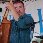 Eric Troutman with Danny Paisley & The Southern Grass at the 2015 Delaware Valley Bluegrass Festival - photo by Frank Baker