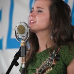 Sierra Hull at the 2015 Delaware Valey Bluegrass Festival - photo by Frank Baker