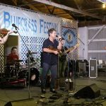 Steve Riley & the Mamou Playboys at the 2015 Delaware Valey Bluegrass Festival - photo by Frank Baker