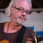 Sam Broussard with Steve Riley & the Mamou Playboys at the 2015 Delaware Valey Bluegrass Festival - photo by Frank Baker