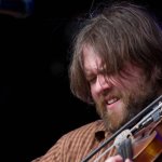 Ryan Young with Trampled By Turtles at DelFest 2013 - photo © Gina Proulx