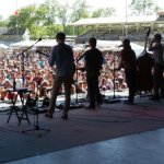 Infamous Stringdusters at DelFest 2013 - photo © Gina Proulx