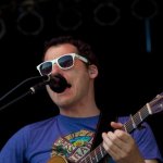 Andy Falco with The Infamous Stringdusters at DelFest 2013 - photo © Gina Proulx