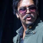 Donnie Davidson of the Davidson Brothers at DelFest 2013 - photo © Gina Proulx