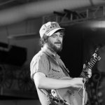 Russell Pedersen with Horseshoes and Hard Grenades at DelFest 2014 - photo by Gina Elliott Proulx
