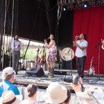 Carolina Chocolate Drops at DelFest 2014 - photo by Gina Elliott Proulx
