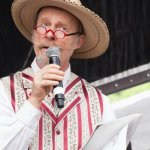 MC Joe Craven at DelFest 2014 - photo by Gina Elliott Proulx