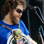 Brian Gorby with Hackensaw Boys at DelFest 2013 - photo © G. Milo Farineau