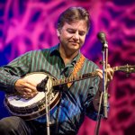 Ronnie McCoury with his tenor banjo at DelFest 2014 - photo by Todd Powers