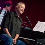 Bruce Hornsby with Ricky Skaggs at DelFest 2014 - photo by Todd Powers