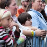 Fans enjoy Della Mae at The Festy 2013 - photo © Gina Elliott Photographer