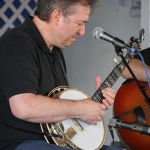 Jens Kruger at the 2016 Delaware Valley Bluegrass Festival - photo by Frank Baker