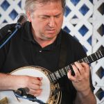 Jens Kruger at the 2016 Delaware Valley Bluegrass Festival - photo by Frank Baker