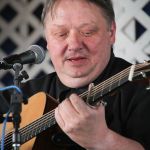Uwe Kruger at the 2016 Delaware Valley Bluegrass Festival - photo by Frank Baker