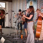 Della Mae at the 2013 Delaware Valley Bluegrass Festival - photo by Frank Baker
