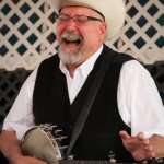 Joe Newberry with Jumpsteady Boys at the 2013 Delaware Valley Bluegrass Festival - photo by Frank Baker