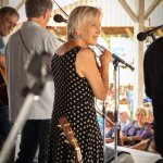 Laurie Lewis & the Right Hands at the 2013 Delaware Valley Bluegrass Festival - photo by Frank Baker