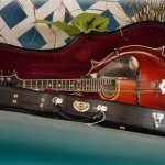 Mike Compton's mandolin at the 2013 Delaware Valley Bluegrass Festival - photo by Frank Baker