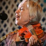 Laurie Lewis at the 2013 Delaware Valley Bluegrass Festival - photo by Frank Baker