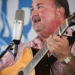 Audie Blaylock at the 2016 Delaware Valley Bluegrass Festival - photo by Frank Baker