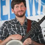 Brad Kolodner with Charm City Junction at the 2016 Delaware Valley Bluegrass Festival - photo by Frank Baker