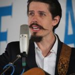 Chris Henry at the 2016 Delaware Valley Bluegrass Festival - photo by Frank Baker