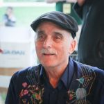 Jim Kweskin at the 2016 Delaware Valley Bluegrass Festival - photo by Frank Baker