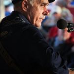 Jim Kweskin at the 2016 Delaware Valley Bluegrass Festival - photo by Frank Baker