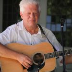 Danny Arthur with The Bing Brothers at the 2015 Bluegrass on the Grass Festival - photo by Frank Baker-rg