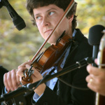Patrick McAvinue with Audie Blaylock & Redline at Bluegrass On The Grass (July 14, 2012) - photo by Frank Baker