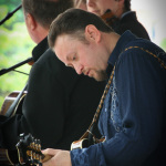 Jessie Baker with Audie Blaylock & Redline at Bluegrass On The Grass (July 14, 2012) - photo by Frank Baker