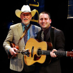 Doyle Lawson and Dan Boner at the ETSU Spring Celebration (3/28/13) - photo by Sherri George, publicist for Doyle Lawson & Quicksilver