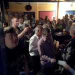 Doyle Lawson meets fans after a show in Germany