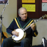 Pete Wernick leading the Advanced Banjo Camp - photo by Valerie Gabehart