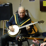 Pete Wernick leading the Advanced Banjo Camp - photo by Valerie Gabehart