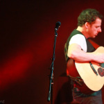Andy Falco with The Infamous Stringdusters at The Pink Garter - photo by Jason Lombard