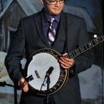 Jessie Baker with Dailey & Vincent at Bearcreek Farms in Bryant, IN (4/19/13) - photo by Bill Warren