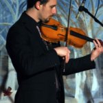 BJ Cherryholmes with Dailey & Vincent at Bearcreek Farms in Bryant, IN (4/19/13) - photo by Bill Warren