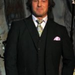 Christian Davis with Dailey & Vincent at Bearcreek Farms in Bryant, IN (4/19/13) - photo by Bill Warren