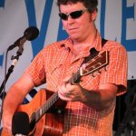 Brandon Rickman with Lonesome River Band at the 2014 Delaware Valley Bluegrass Festival - photo by Frank Baker
