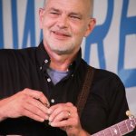 Sammy Shelor with Lonesome River Band at the 2014 Delaware Valley Bluegrass Festival - photo by Frank Baker