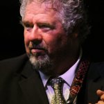 Jeff Parker with Dailey & Vincent at the 2014 Delaware Valley Bluegrass Festival - photo by Frank Baker