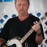 Barry Abernathy with Dale Ann Bradley at Delaware Valley (September 2012) - photo by Frank Baker